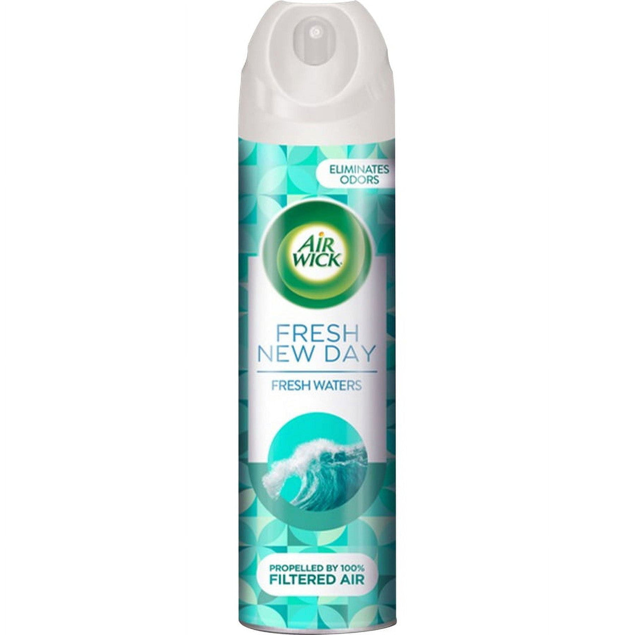 Air Wick 2 In 1 Aerosol Spray With Fresh Waters, 8 Oz